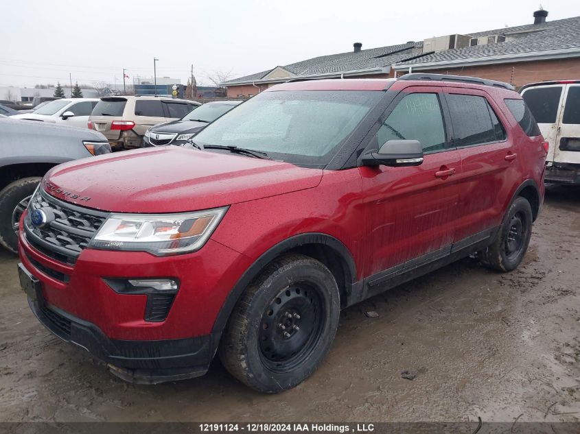 2018 Ford Explorer VIN: 1FM5K8D81JGA29042 Lot: 12191124