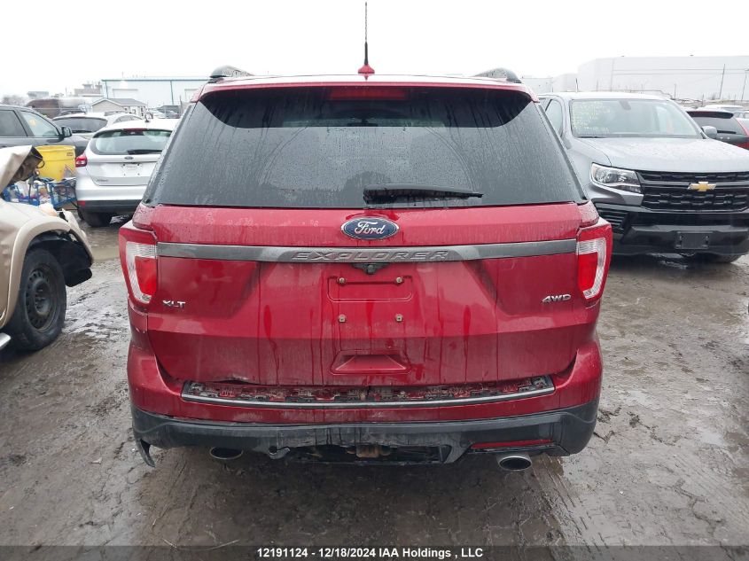 2018 Ford Explorer VIN: 1FM5K8D81JGA29042 Lot: 12191124