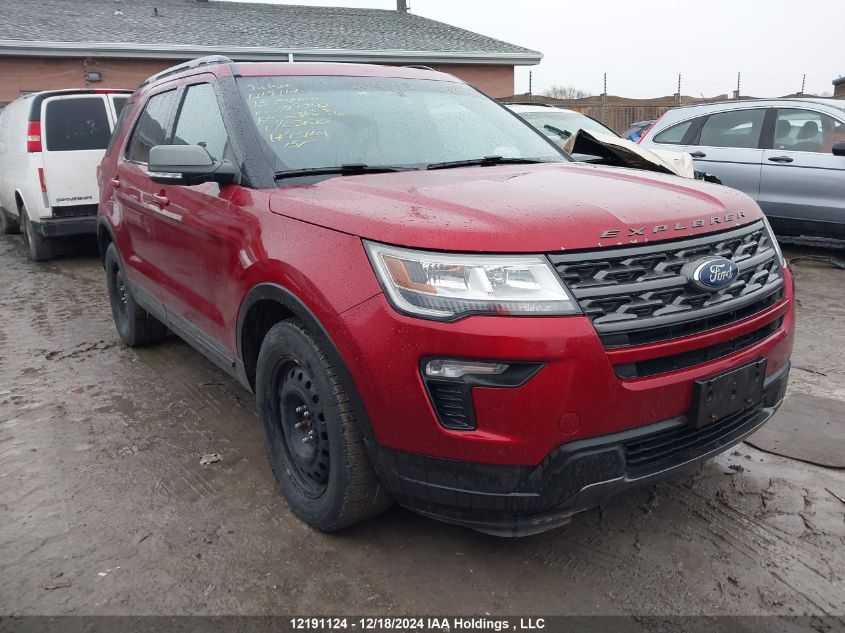 2018 Ford Explorer VIN: 1FM5K8D81JGA29042 Lot: 12191124