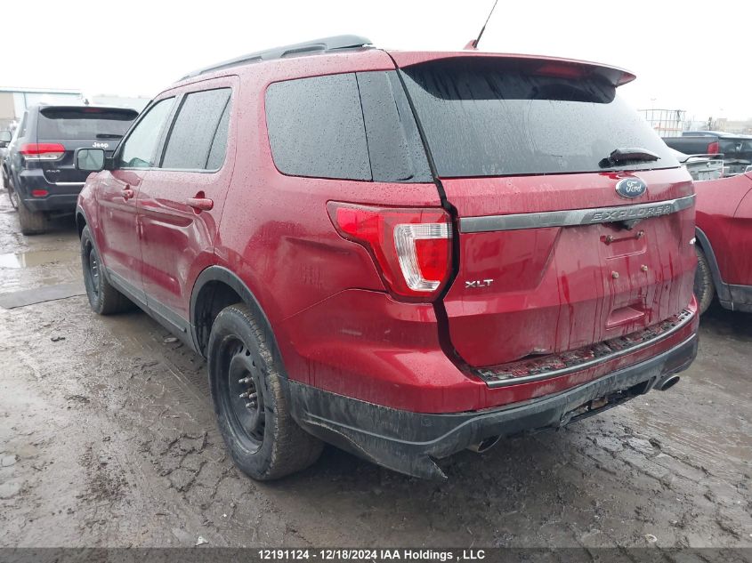 2018 Ford Explorer VIN: 1FM5K8D81JGA29042 Lot: 12191124