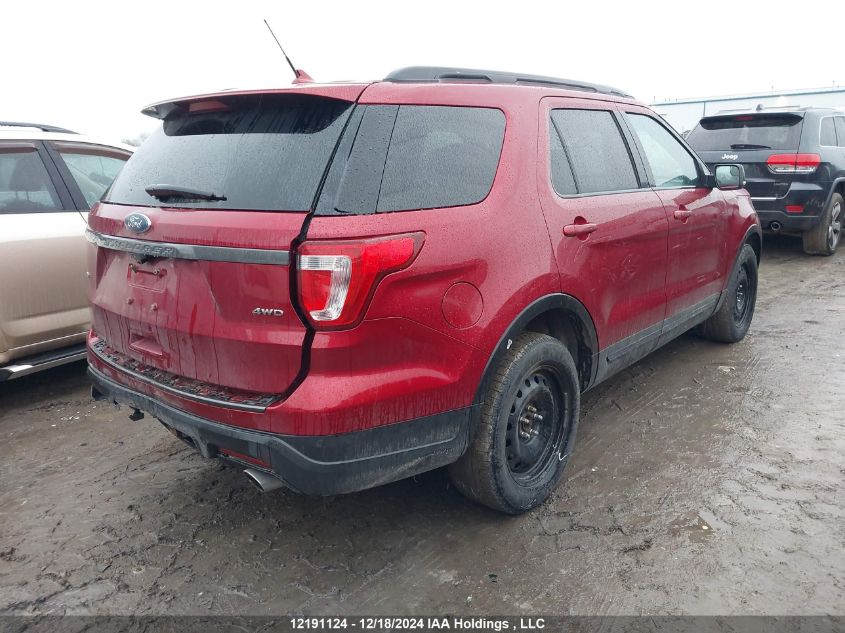 2018 Ford Explorer VIN: 1FM5K8D81JGA29042 Lot: 12191124