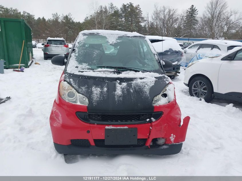 2010 Smart Fortwo VIN: WMEEJ3BA7AK402888 Lot: 12191177