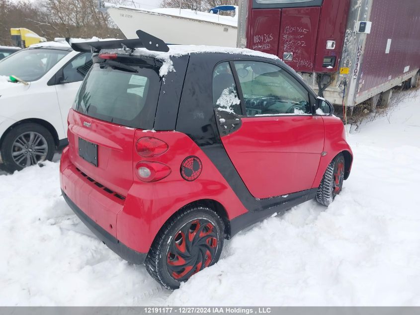 2010 Smart Fortwo VIN: WMEEJ3BA7AK402888 Lot: 12191177