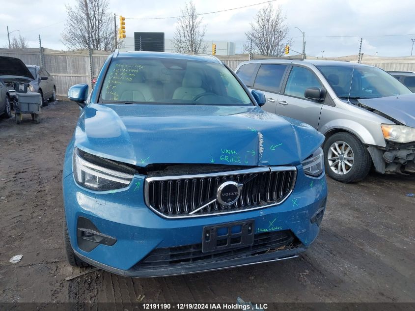 2023 Volvo Xc40 VIN: YV4L12UN1P2951170 Lot: 12191190