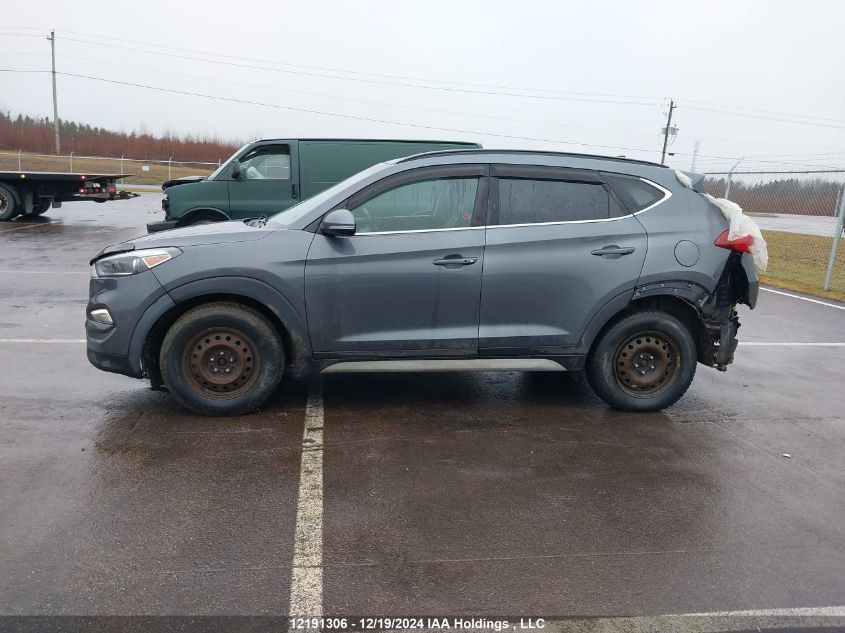 2018 Hyundai Tucson Limited/Sport And Eco/Se VIN: KM8J3CA42JU652719 Lot: 12191306