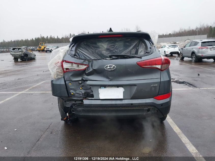 2018 Hyundai Tucson Limited/Sport And Eco/Se VIN: KM8J3CA42JU652719 Lot: 12191306