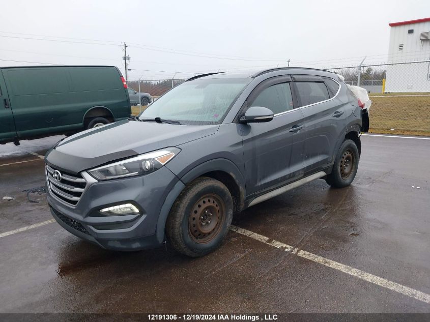 2018 Hyundai Tucson Limited/Sport And Eco/Se VIN: KM8J3CA42JU652719 Lot: 12191306