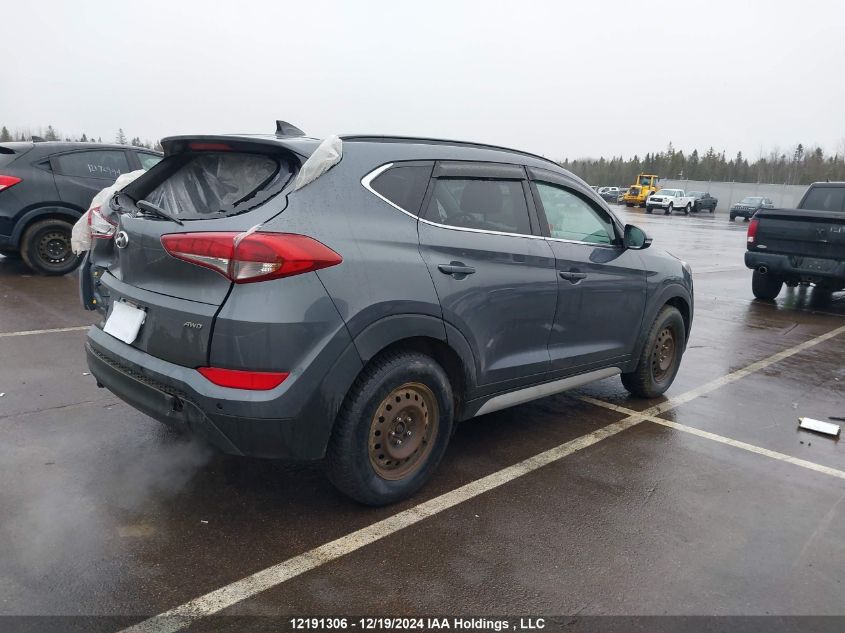 2018 Hyundai Tucson Limited/Sport And Eco/Se VIN: KM8J3CA42JU652719 Lot: 12191306