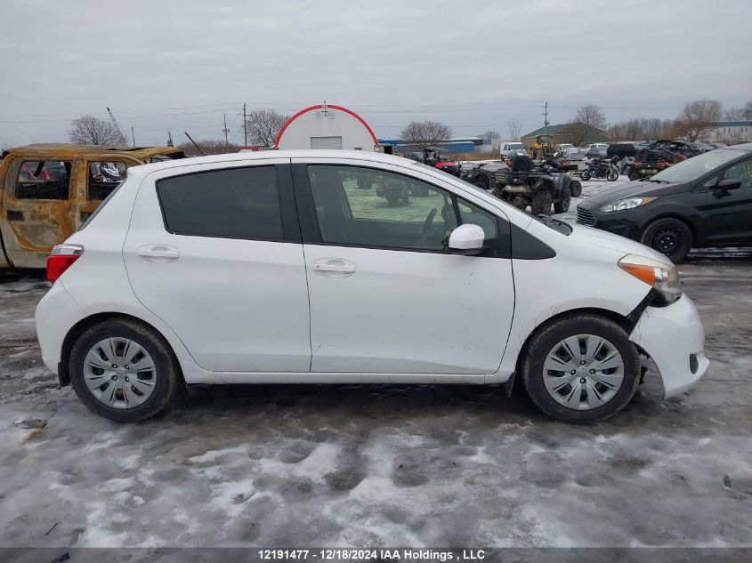 2013 Toyota Yaris VIN: JTDKTUD37DD567431 Lot: 12191477