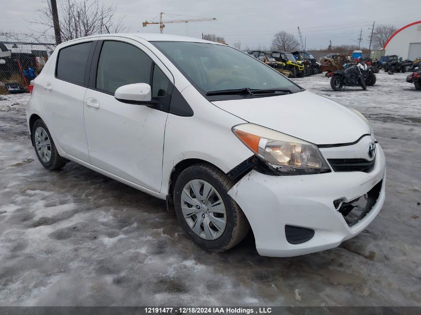 2013 Toyota Yaris VIN: JTDKTUD37DD567431 Lot: 12191477