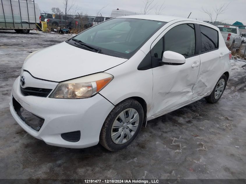 2013 Toyota Yaris VIN: JTDKTUD37DD567431 Lot: 12191477