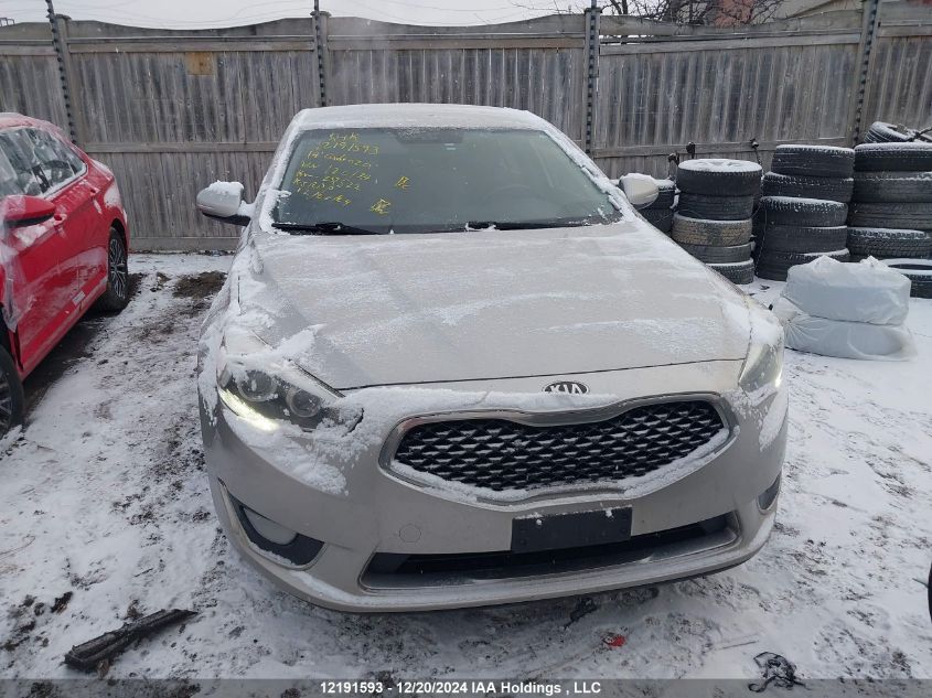 2014 Kia Cadenza VIN: KNALN4D70E5120174 Lot: 12191593