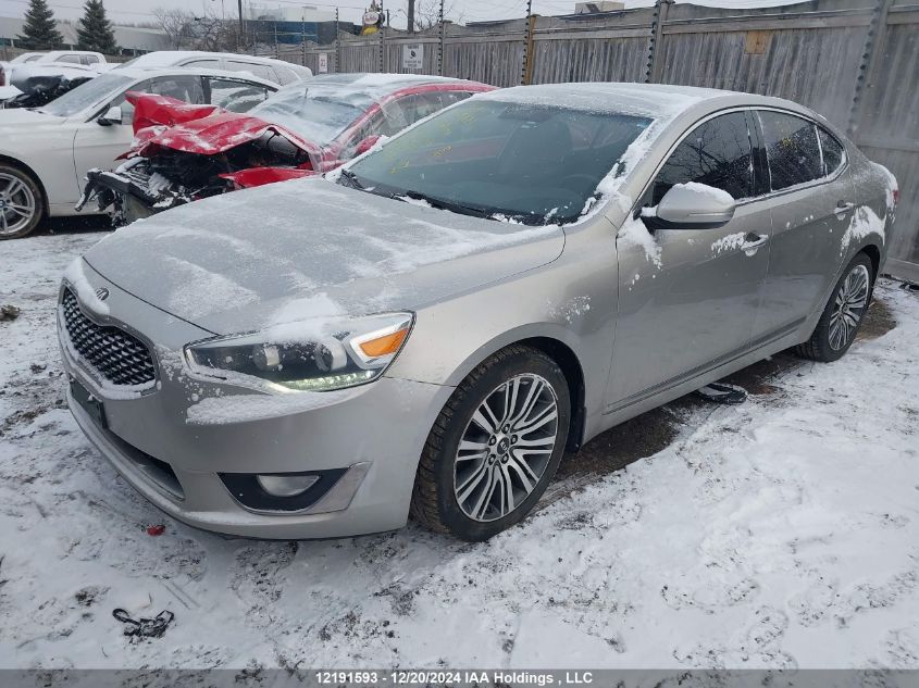 2014 Kia Cadenza VIN: KNALN4D70E5120174 Lot: 12191593