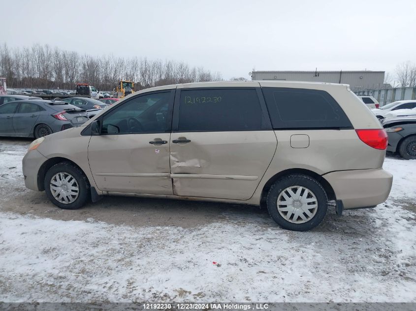 2006 Toyota Sienna Ce VIN: 5TDZA29C56S410148 Lot: 12192230