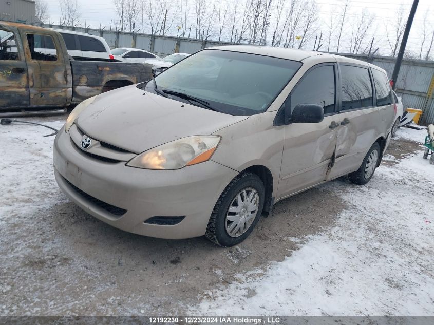 2006 Toyota Sienna Ce VIN: 5TDZA29C56S410148 Lot: 12192230