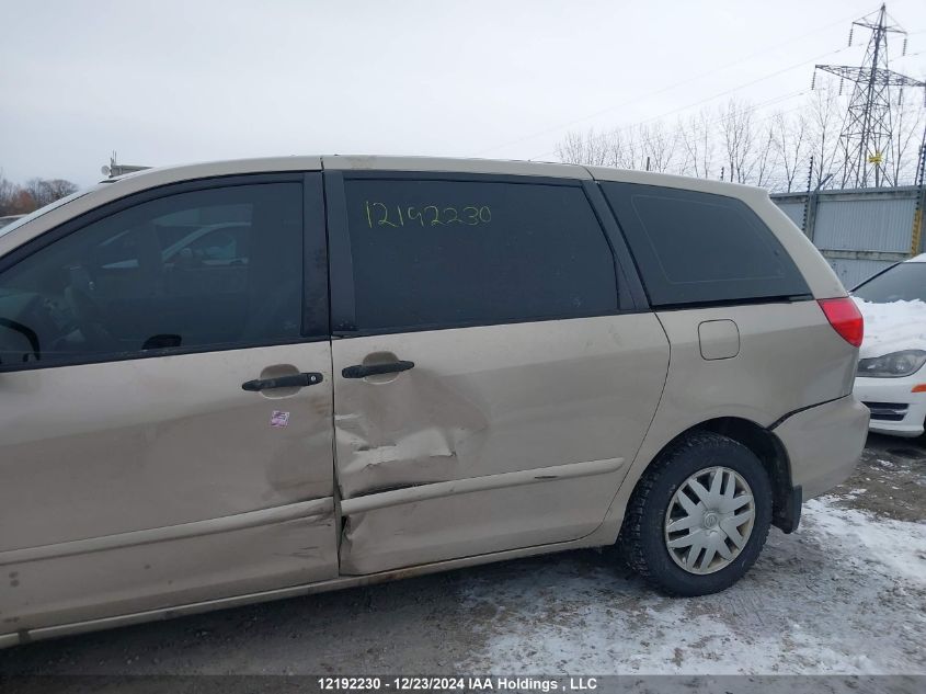 2006 Toyota Sienna Ce VIN: 5TDZA29C56S410148 Lot: 12192230