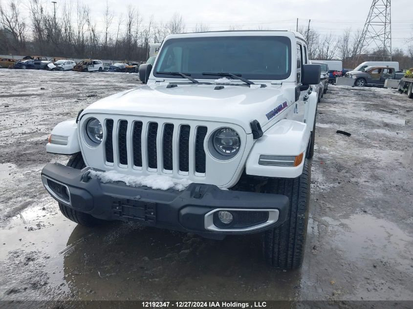 2021 Jeep Wrangler Unlimited Sahara 4Xe VIN: 1C4JJXP63MW777263 Lot: 12192347