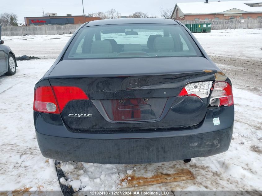 2006 Honda Civic Sdn VIN: 2HGFA16546H020810 Lot: 12192418