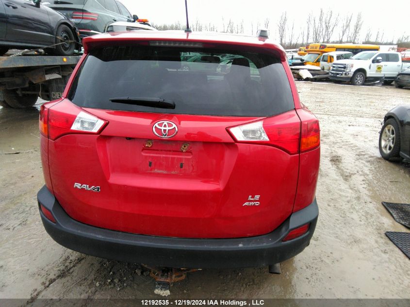 2014 Toyota Rav4 Le VIN: 2T3BFREV0EW222668 Lot: 12192535