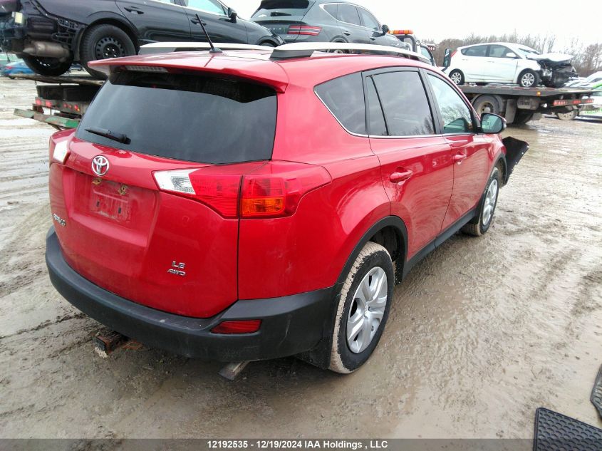 2014 Toyota Rav4 Le VIN: 2T3BFREV0EW222668 Lot: 12192535