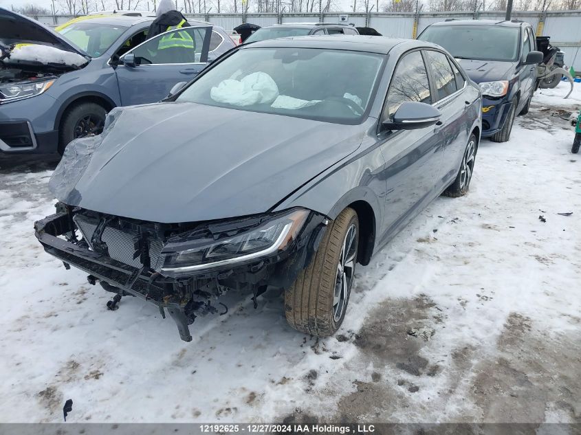 2025 Volkswagen Jetta VIN: 3VWGX7BU9SM015869 Lot: 12192625