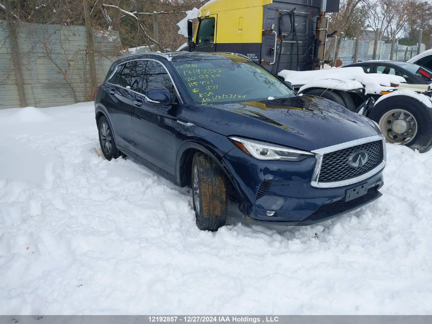 2020 Infiniti Qx50 Pure/Luxe/Essential/Sensory/Autograph VIN: 3PCAJ5M32LF115921 Lot: 12192857