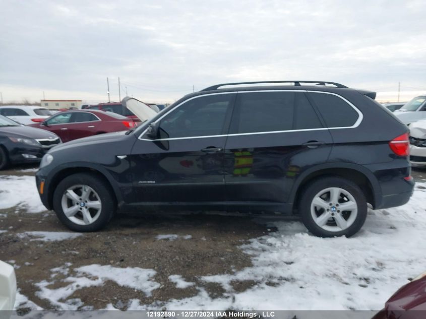 2011 BMW X5 VIN: 5UXZW0C50BL662044 Lot: 12192890