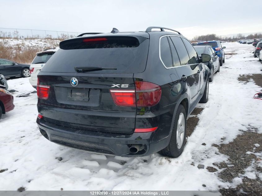 2011 BMW X5 VIN: 5UXZW0C50BL662044 Lot: 12192890