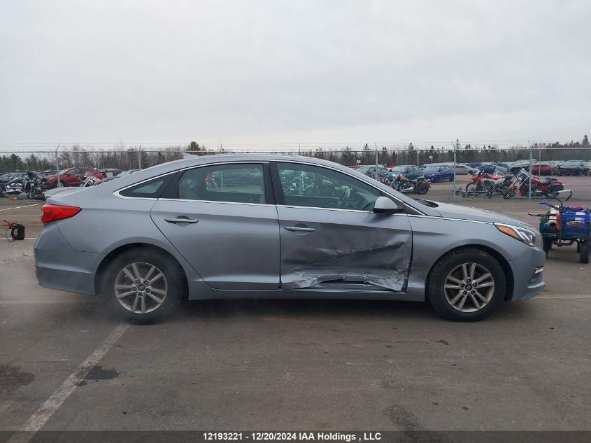 2015 Hyundai Sonata Gl VIN: 5NPE24AF2FH027075 Lot: 12193221