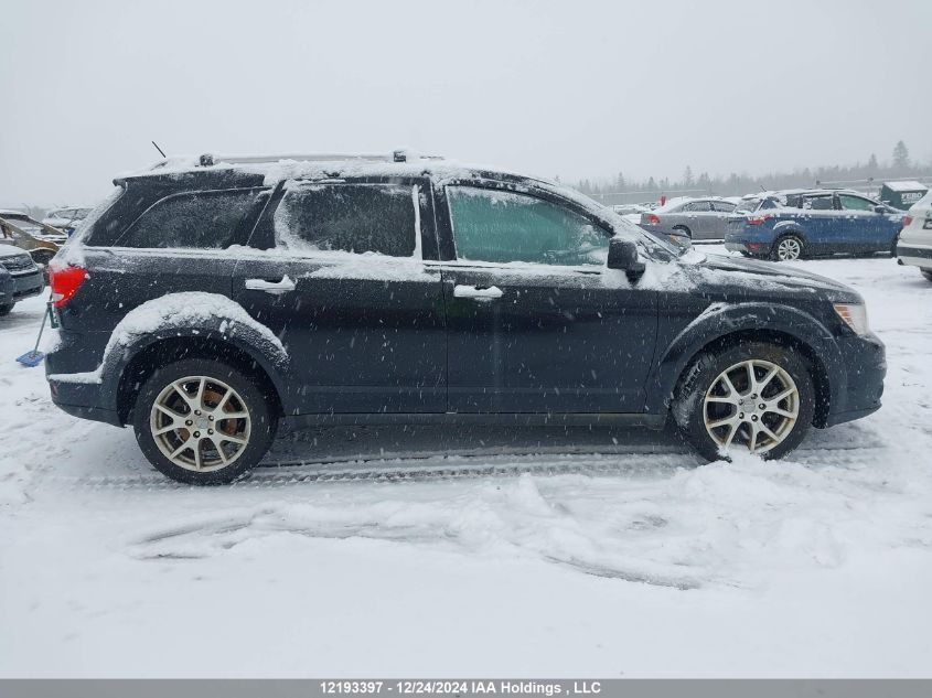 2013 Dodge Journey R/T VIN: 3C4PDDFG3DT638346 Lot: 12193397