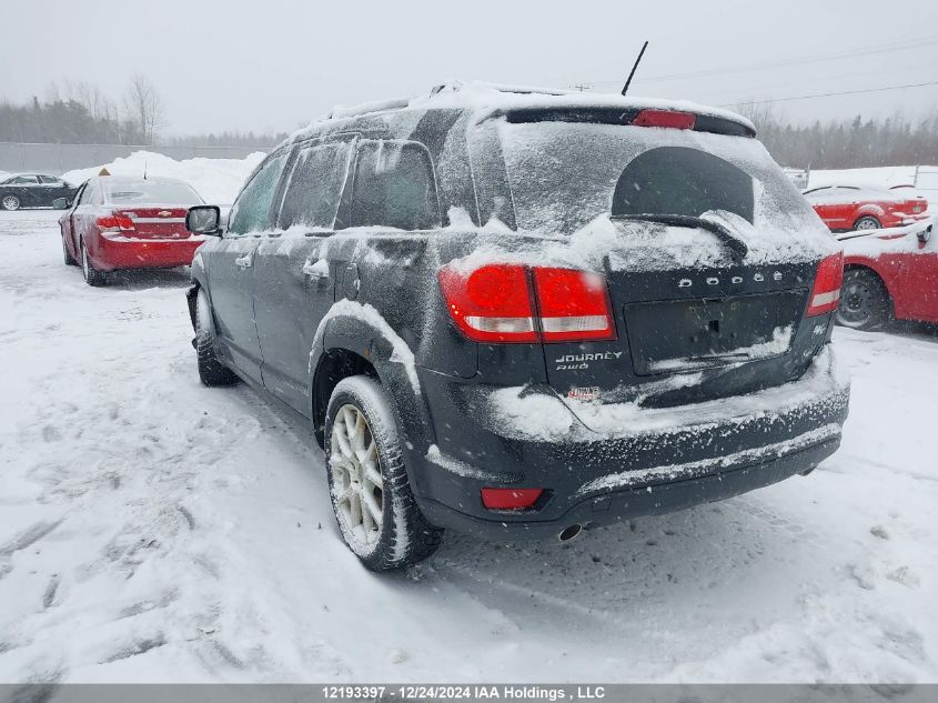 2013 Dodge Journey R/T VIN: 3C4PDDFG3DT638346 Lot: 12193397