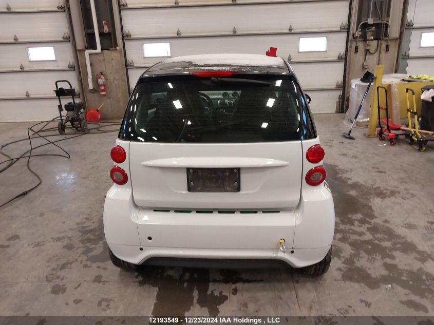 2013 Smart Fortwo Electric Drive VIN: WMEEJ9AA4DK678082 Lot: 12193549