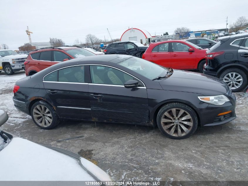 2009 Volkswagen Passat Cc VIN: WVWGU93C59E555720 Lot: 12193553