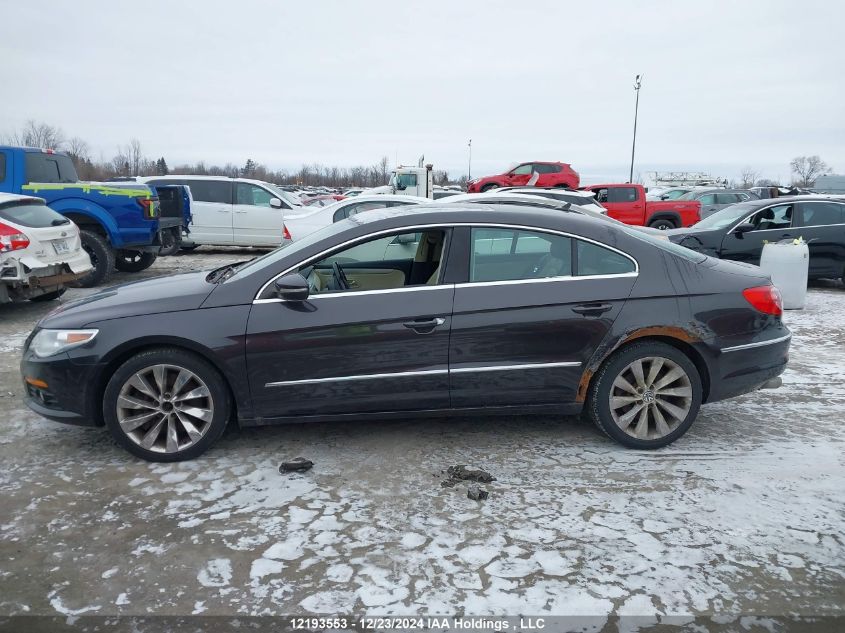 2009 Volkswagen Passat Cc VIN: WVWGU93C59E555720 Lot: 12193553