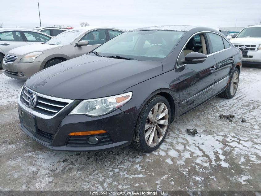 2009 Volkswagen Passat Cc VIN: WVWGU93C59E555720 Lot: 12193553