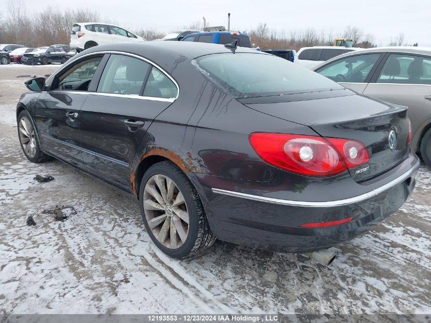 2009 Volkswagen Passat Cc VIN: WVWGU93C59E555720 Lot: 12193553