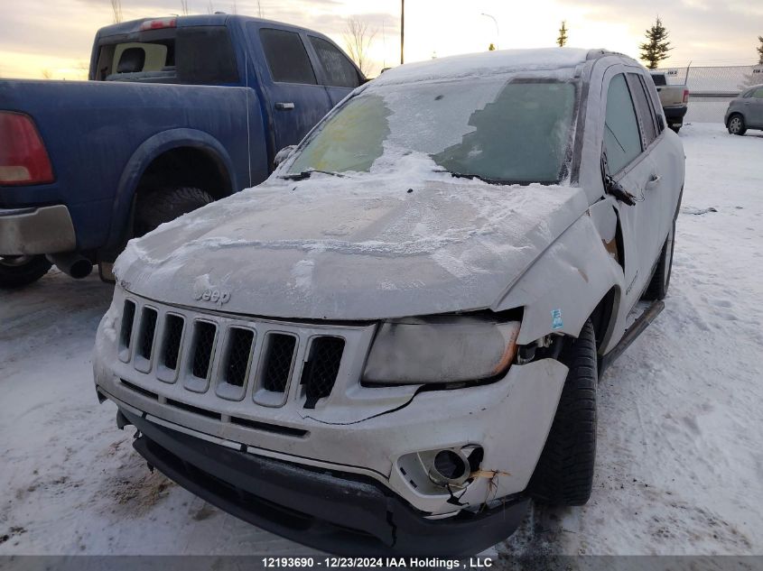 2012 Jeep Compass VIN: 1C4NJCAB3CD500431 Lot: 12193690