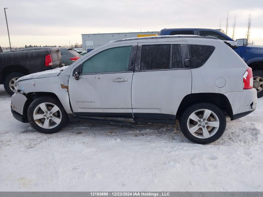 2012 Jeep Compass VIN: 1C4NJCAB3CD500431 Lot: 12193690