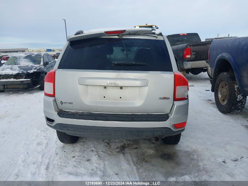 2012 Jeep Compass VIN: 1C4NJCAB3CD500431 Lot: 12193690