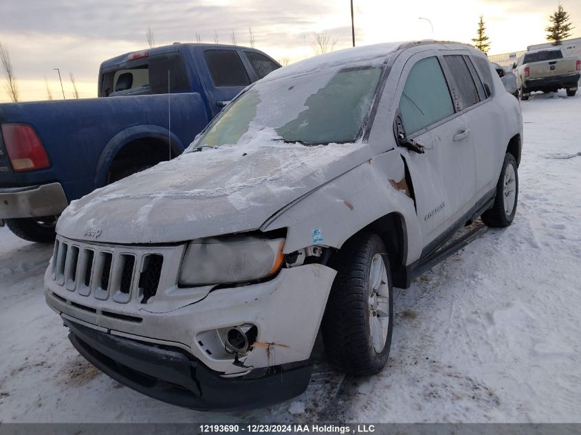 2012 Jeep Compass VIN: 1C4NJCAB3CD500431 Lot: 12193690