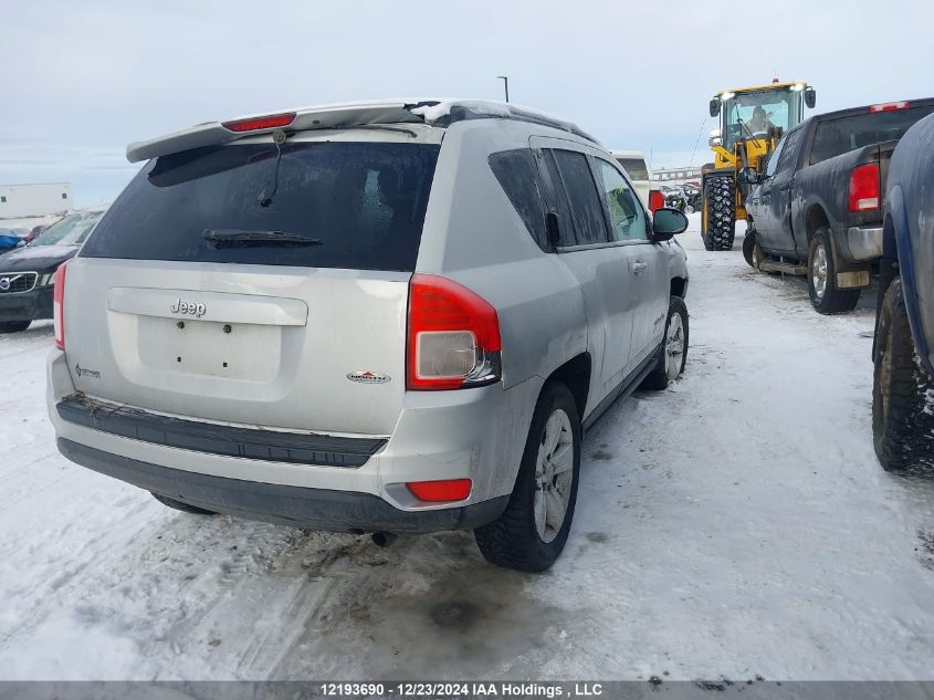 2012 Jeep Compass VIN: 1C4NJCAB3CD500431 Lot: 12193690