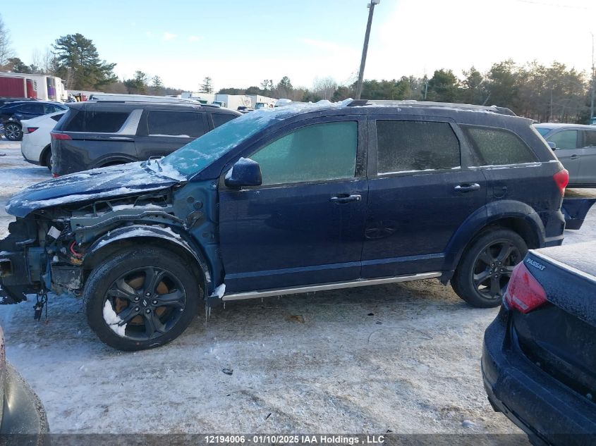 2018 Dodge Journey Crossroad VIN: 3C4PDDGG5JT302661 Lot: 12194006