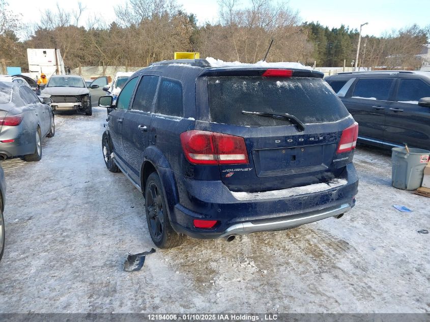 2018 Dodge Journey Crossroad VIN: 3C4PDDGG5JT302661 Lot: 12194006