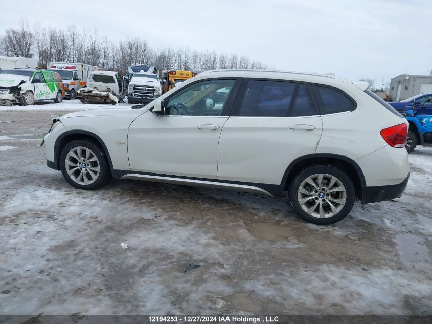 2012 BMW X1 VIN: WBAVL1C51CVR80630 Lot: 12194253