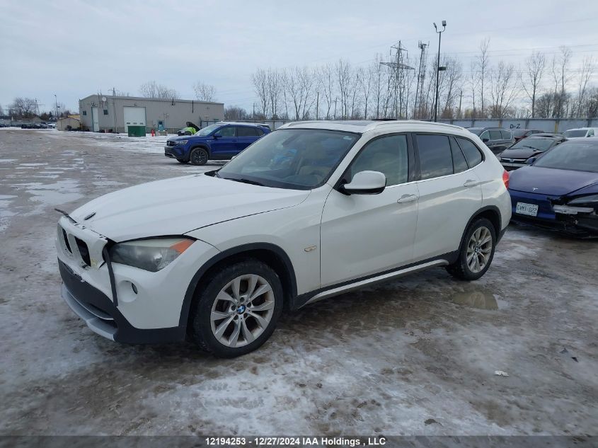 2012 BMW X1 VIN: WBAVL1C51CVR80630 Lot: 12194253