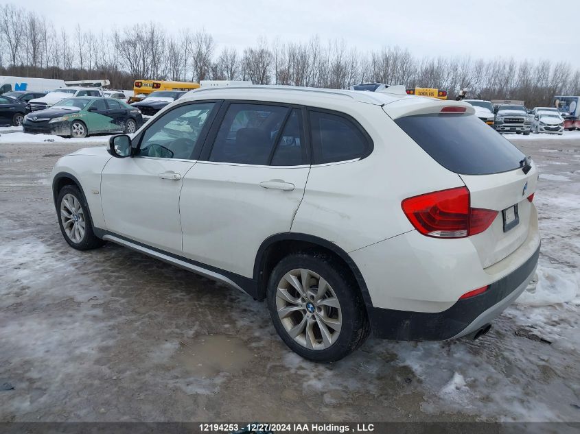 2012 BMW X1 VIN: WBAVL1C51CVR80630 Lot: 12194253