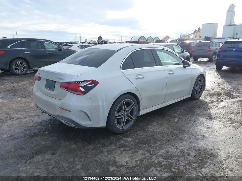 2020 Mercedes-Benz A 220 VIN: W1K3G4FB5LW046245 Lot: 12194402