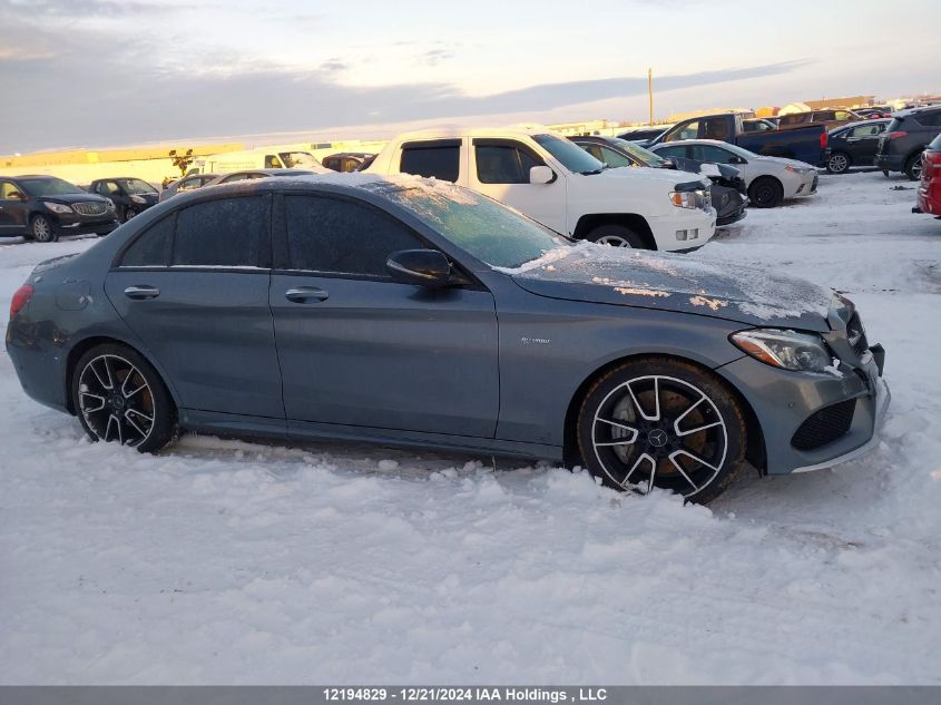 2018 Mercedes-Benz C 43 4Mati Amg VIN: 55SWF6EB4JU265236 Lot: 12194829