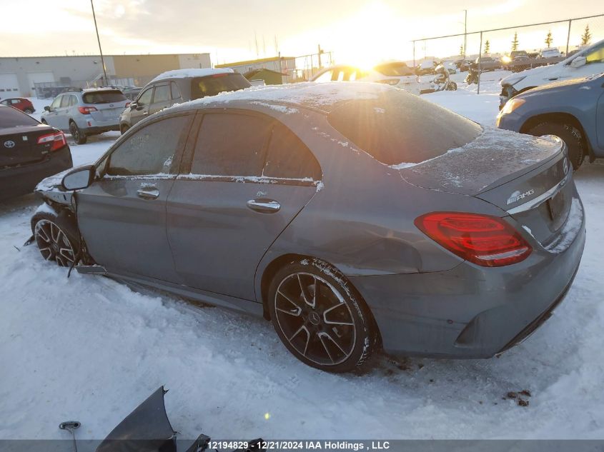 2018 Mercedes-Benz C 43 4Mati Amg VIN: 55SWF6EB4JU265236 Lot: 12194829