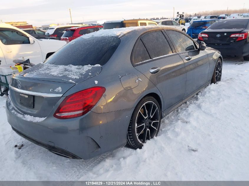 2018 Mercedes-Benz C 43 4Mati Amg VIN: 55SWF6EB4JU265236 Lot: 12194829